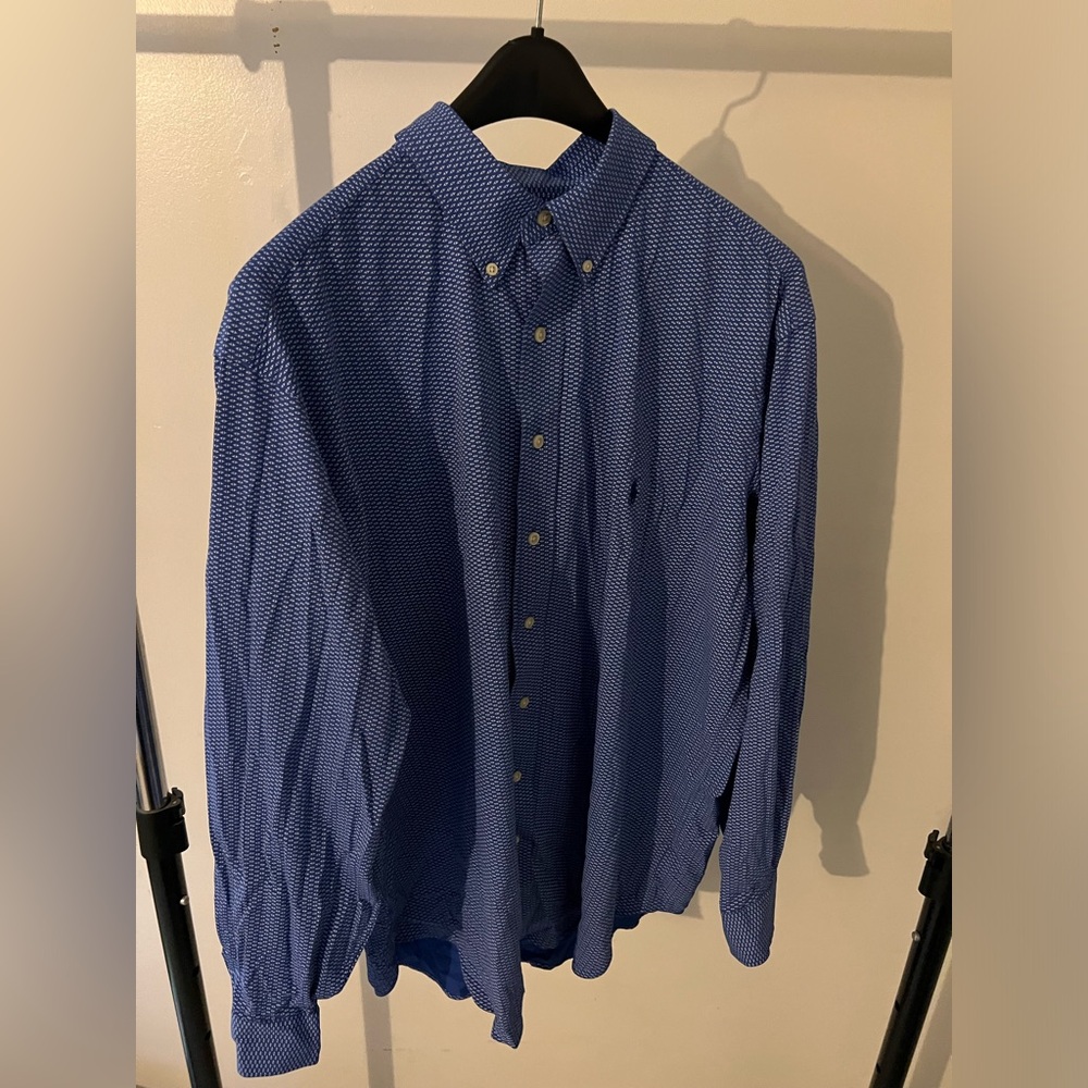 Ralph Lauren “BIG&TALL” button down “PERFORMANCE” size “1XB”